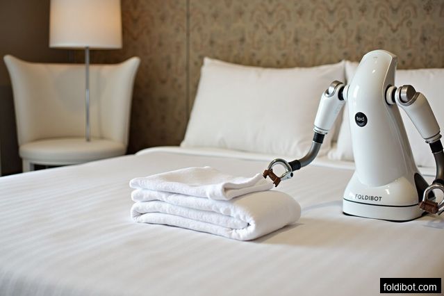 Enhancing Hotel Efficiency with FoldiBot's Linen Organization Capabilities