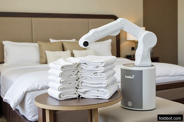 Enhancing Hotel Efficiency with FoldiBot's Linen Organization Capabilities